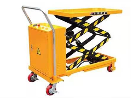 手推电升平台车